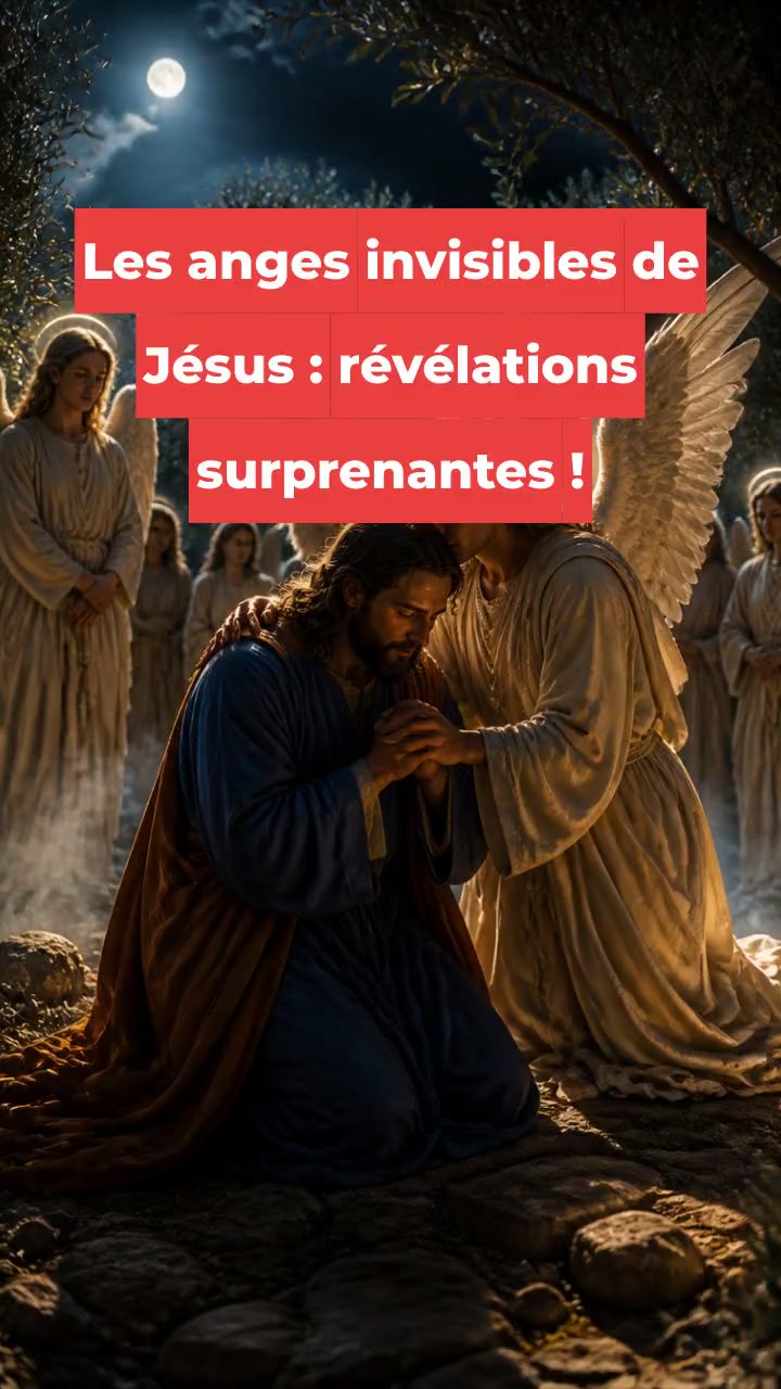 Les anges invisibles de Jésus : révélations surprenantes !