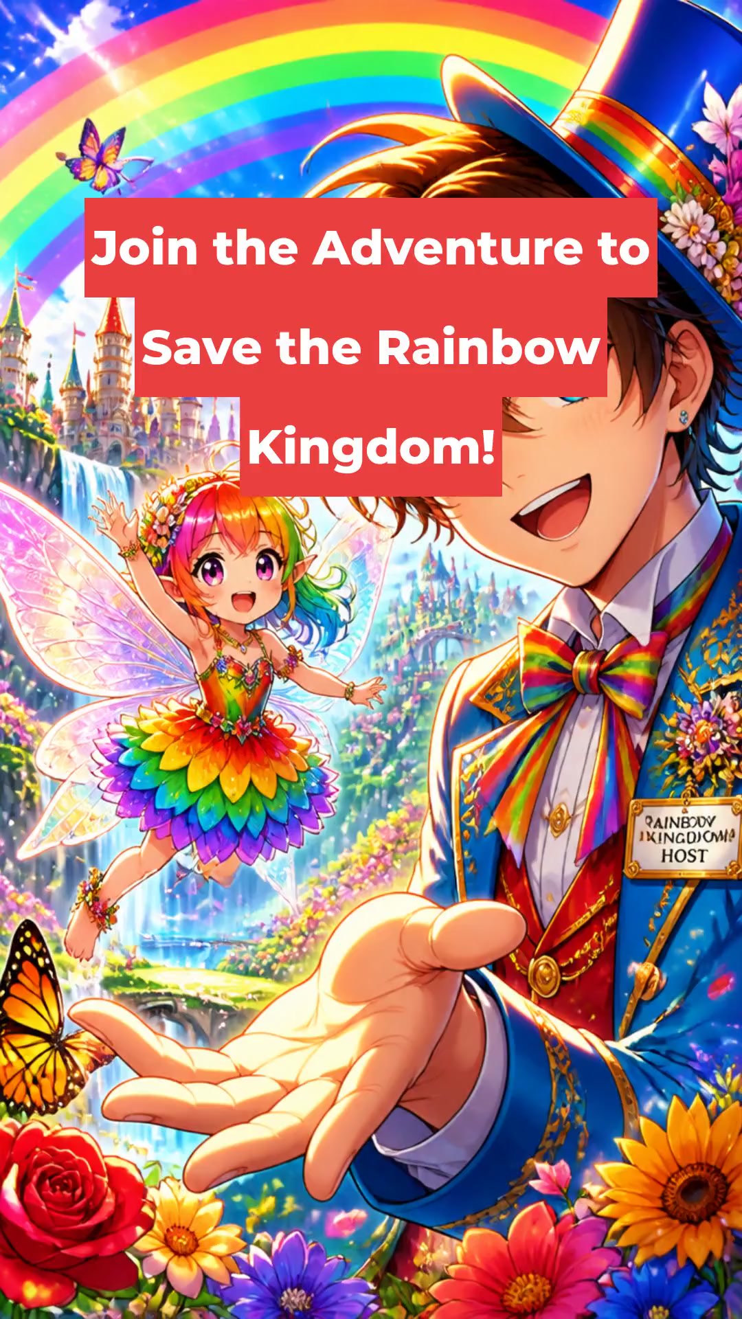 Join the Adventure to Save the Rainbow Kingdom!