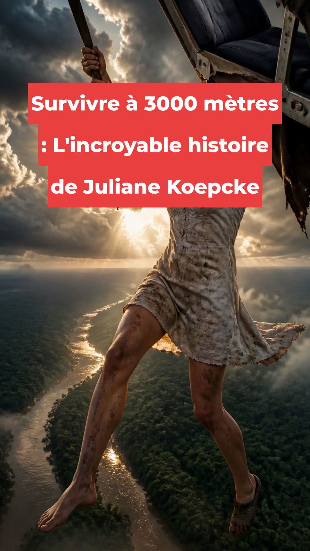 Survivre à 3000 mètres : L'incroyable histoire de Juliane Koepcke