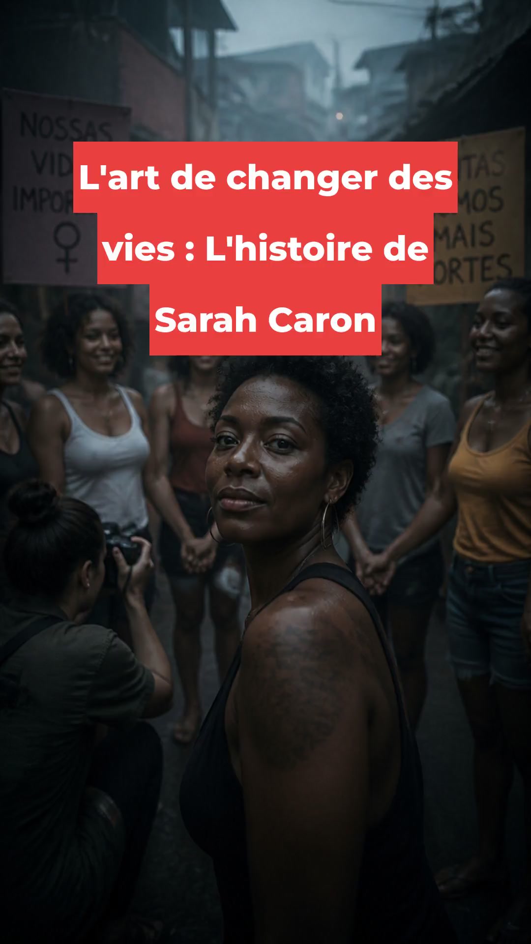 L'art de changer des vies : L'histoire de Sarah Caron