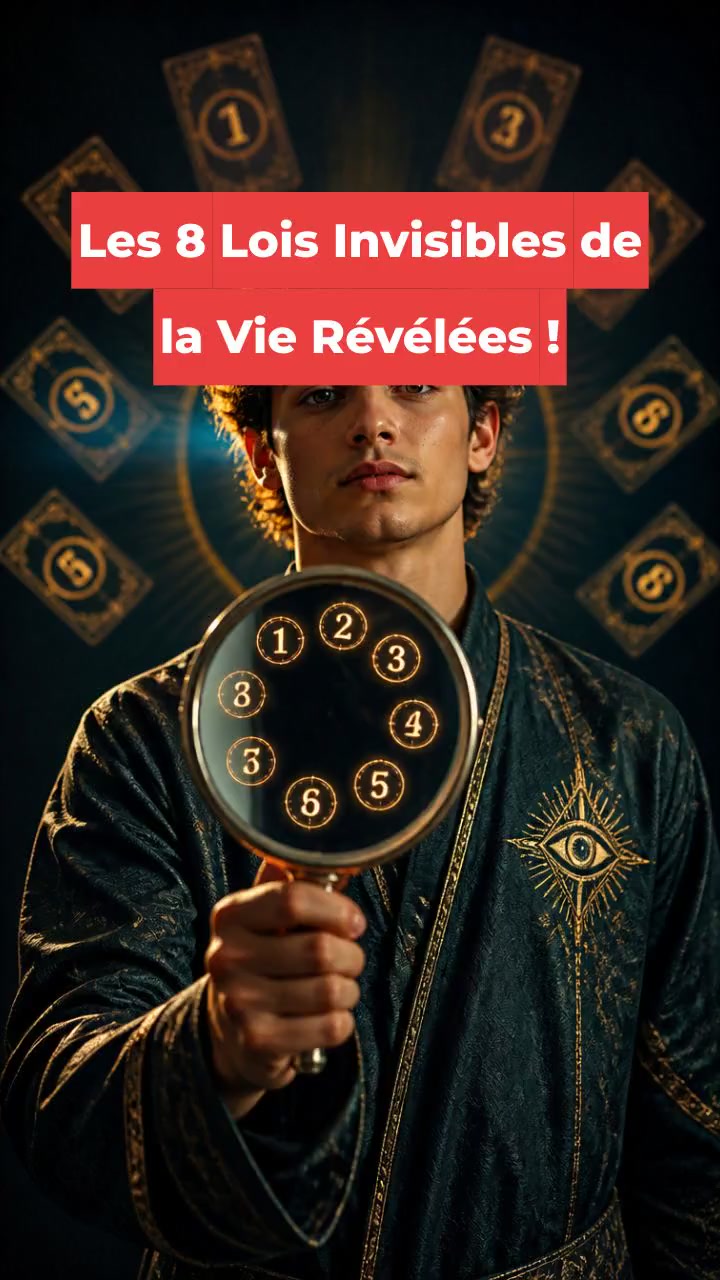 Les 8 Lois Invisibles de la Vie Révélées !