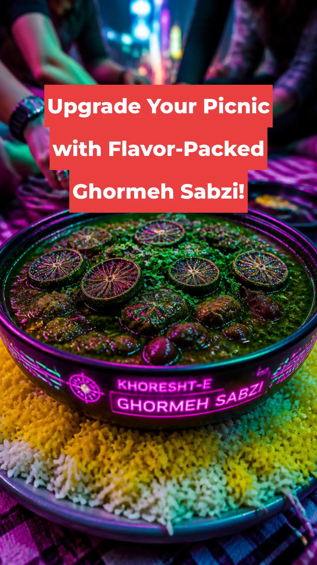 Upgrade Your Picnic with Flavor-Packed Ghormeh Sabzi!