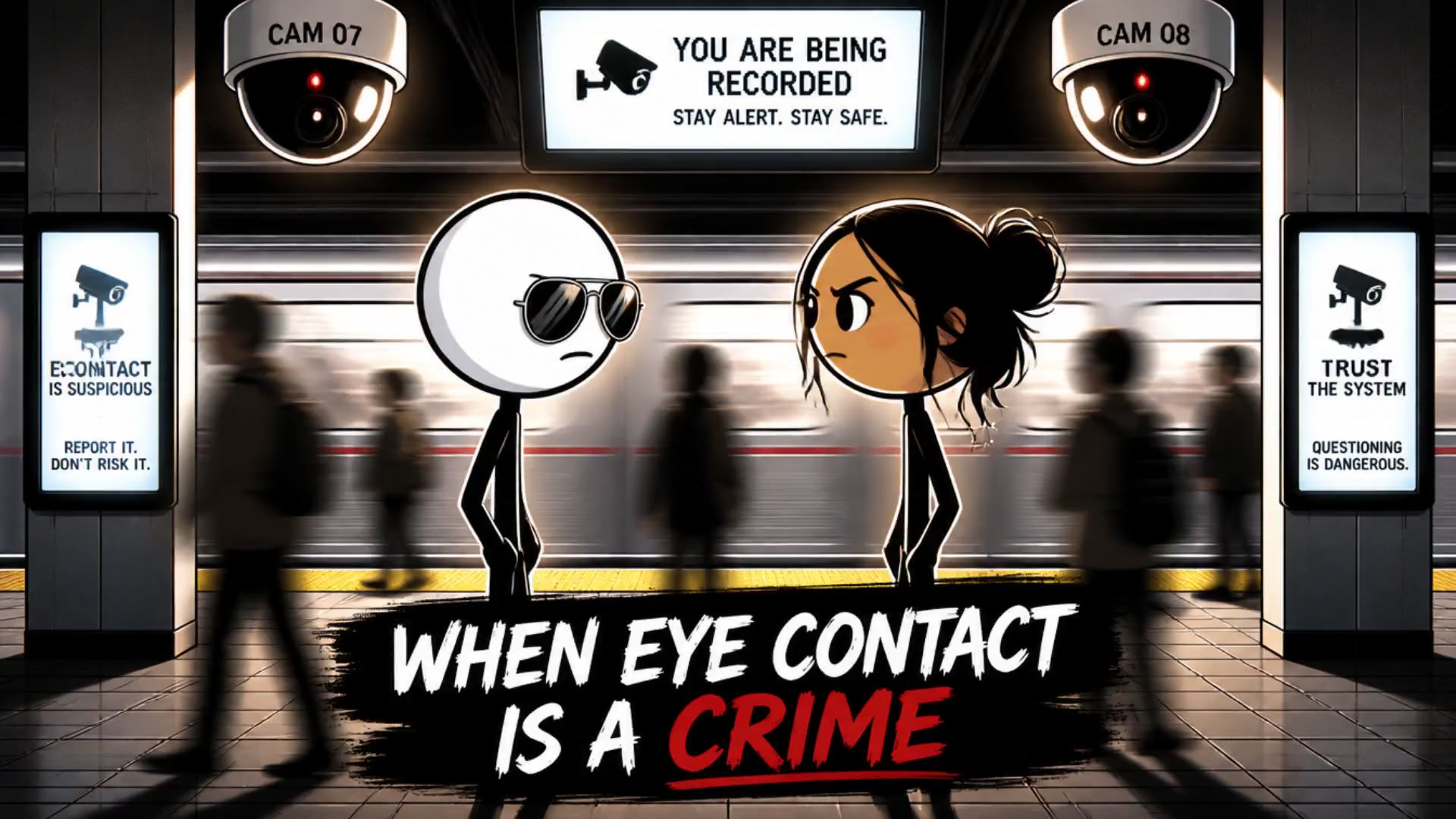 When Eye Contact Becomes Illegal