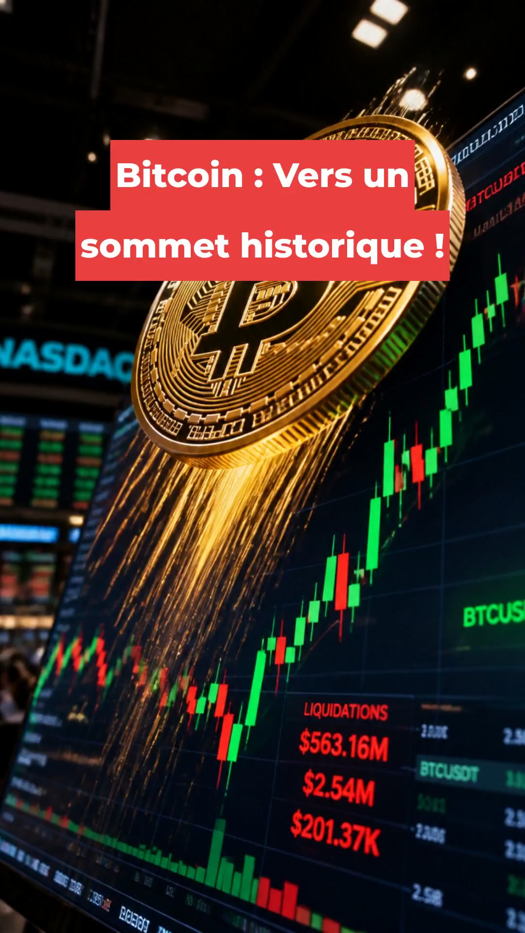 Bitcoin : Vers un sommet historique !