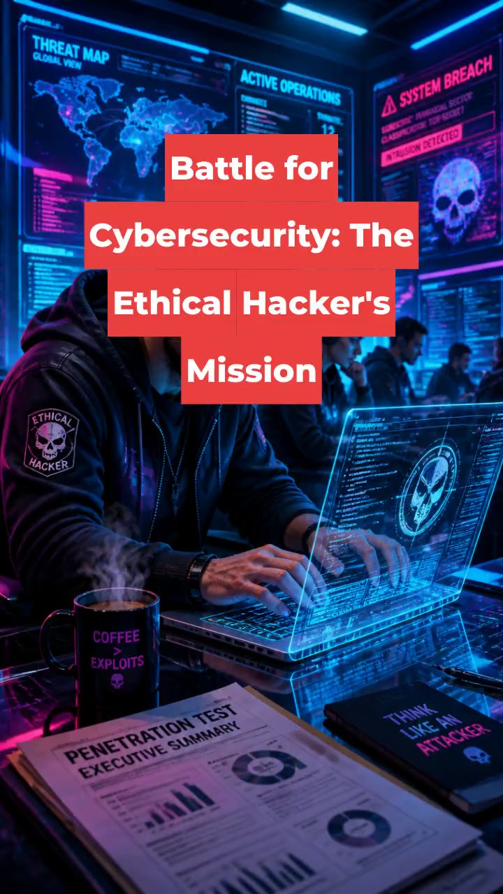 Battle for Cybersecurity: The Ethical Hacker's Mission