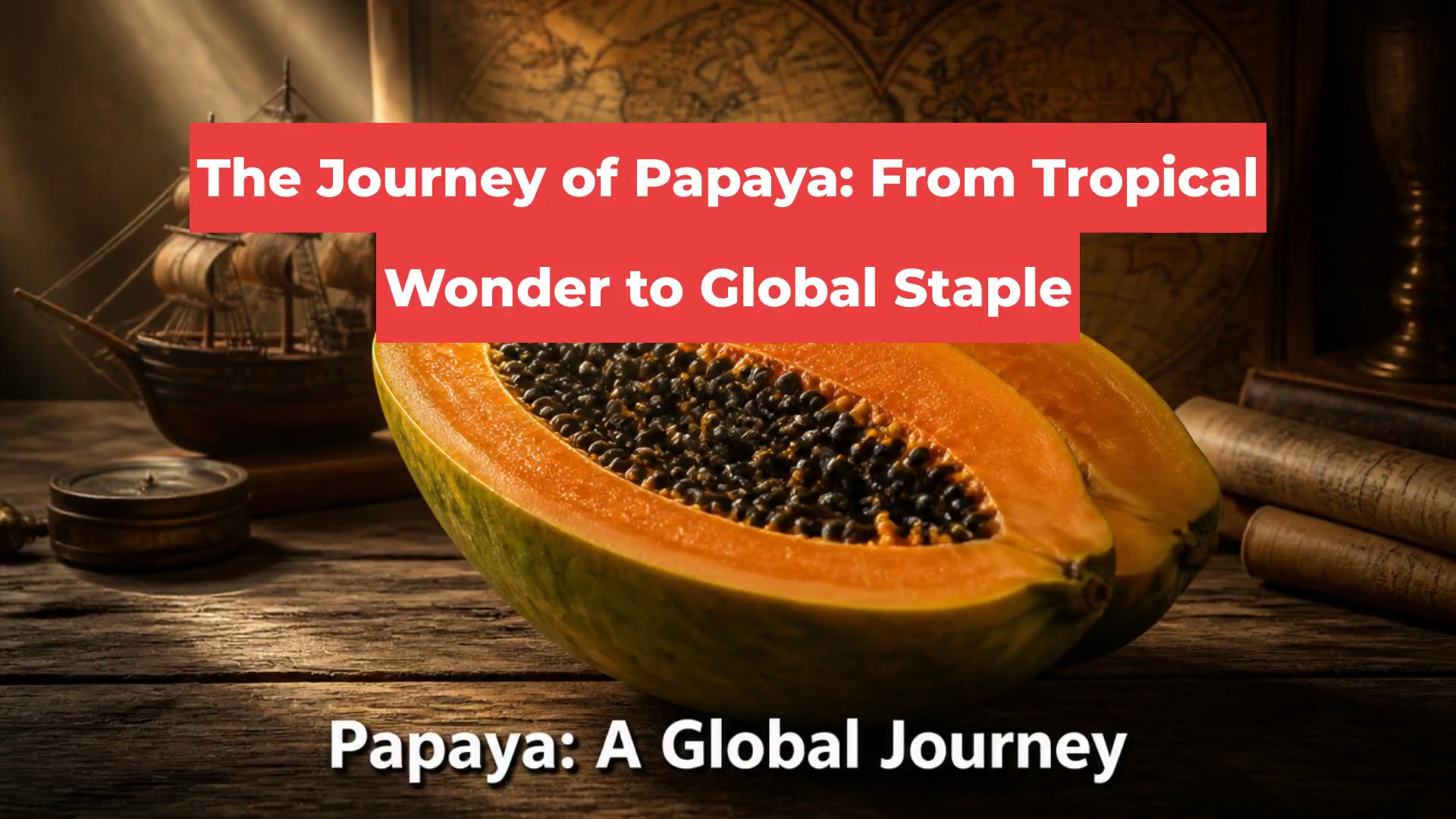The Journey of Papaya: From Tropical Wonder to Global Staple