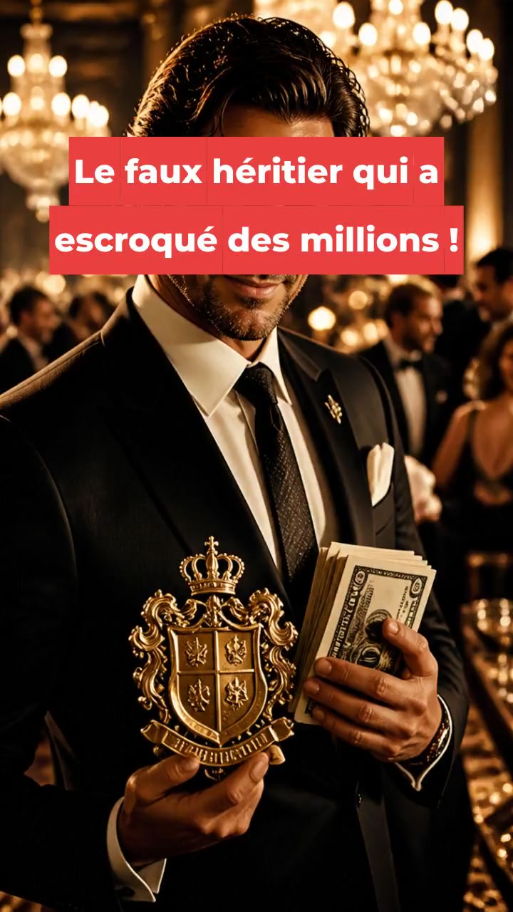 Le faux héritier qui a escroqué des millions !