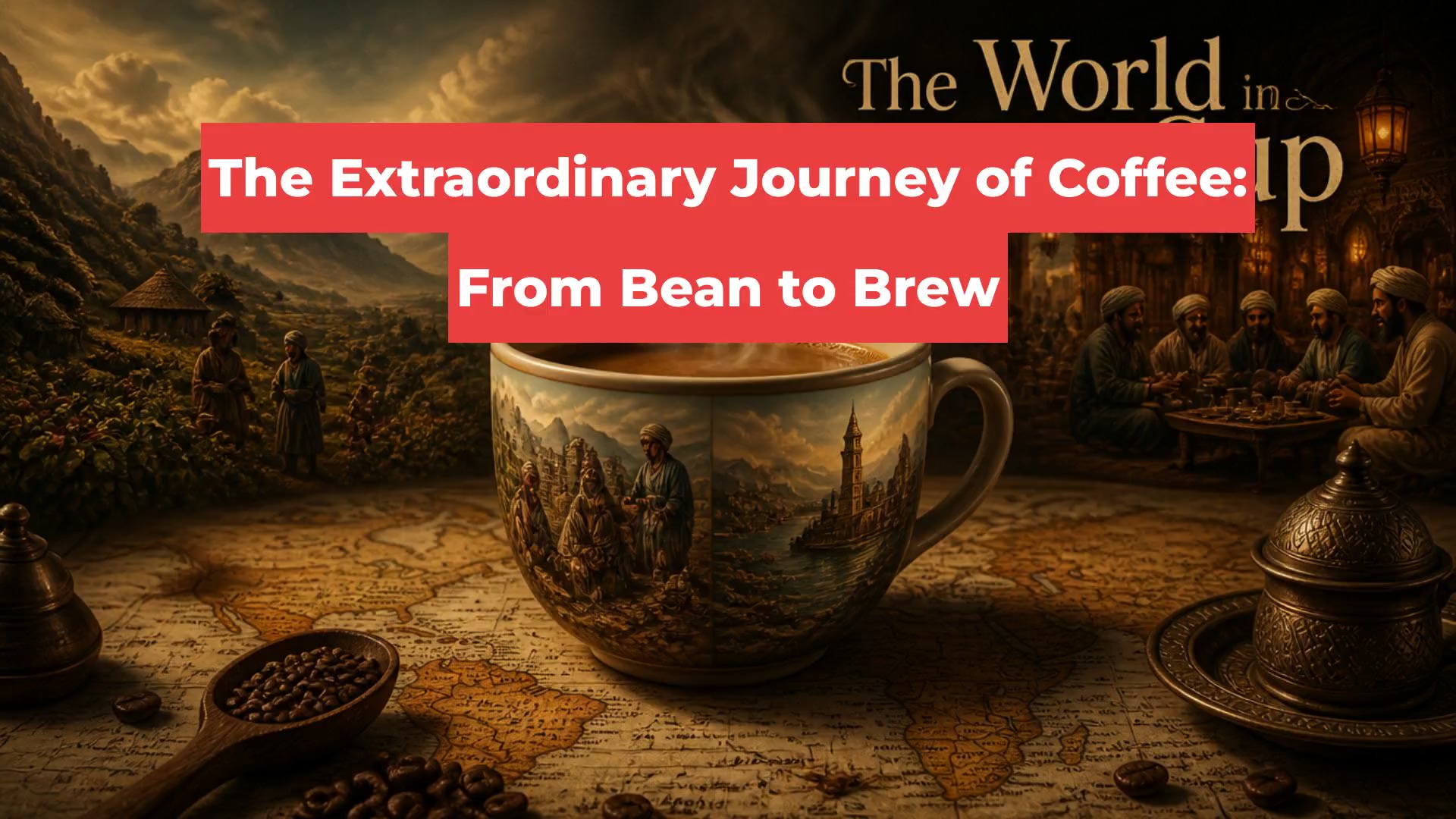 The Extraordinary Journey of Coffee: From Bean to Brew