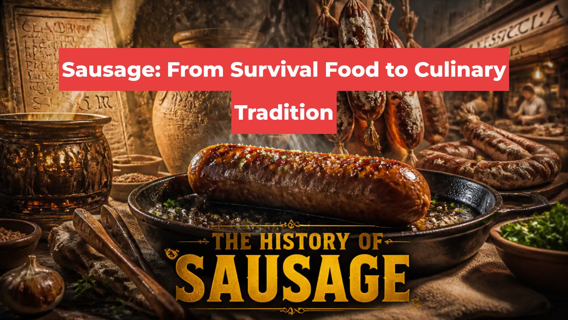 Sausage: From Survival Food to Culinary Tradition