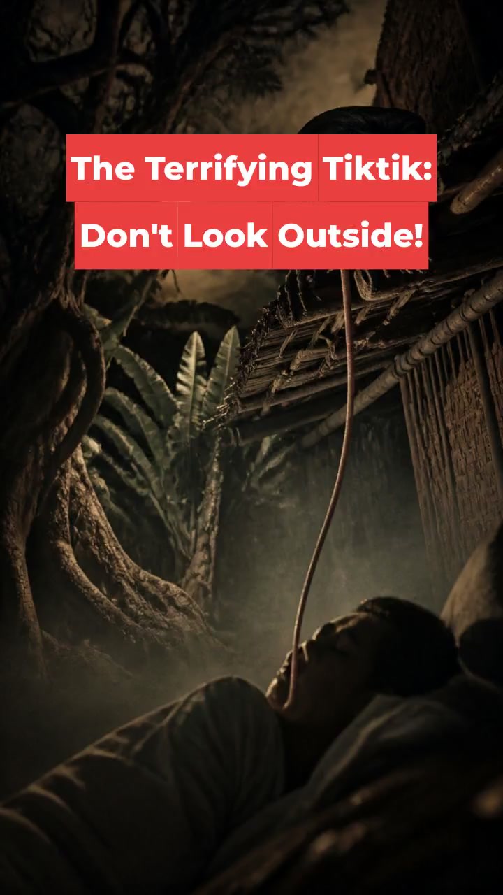 The Terrifying Tiktik: Don't Look Outside!