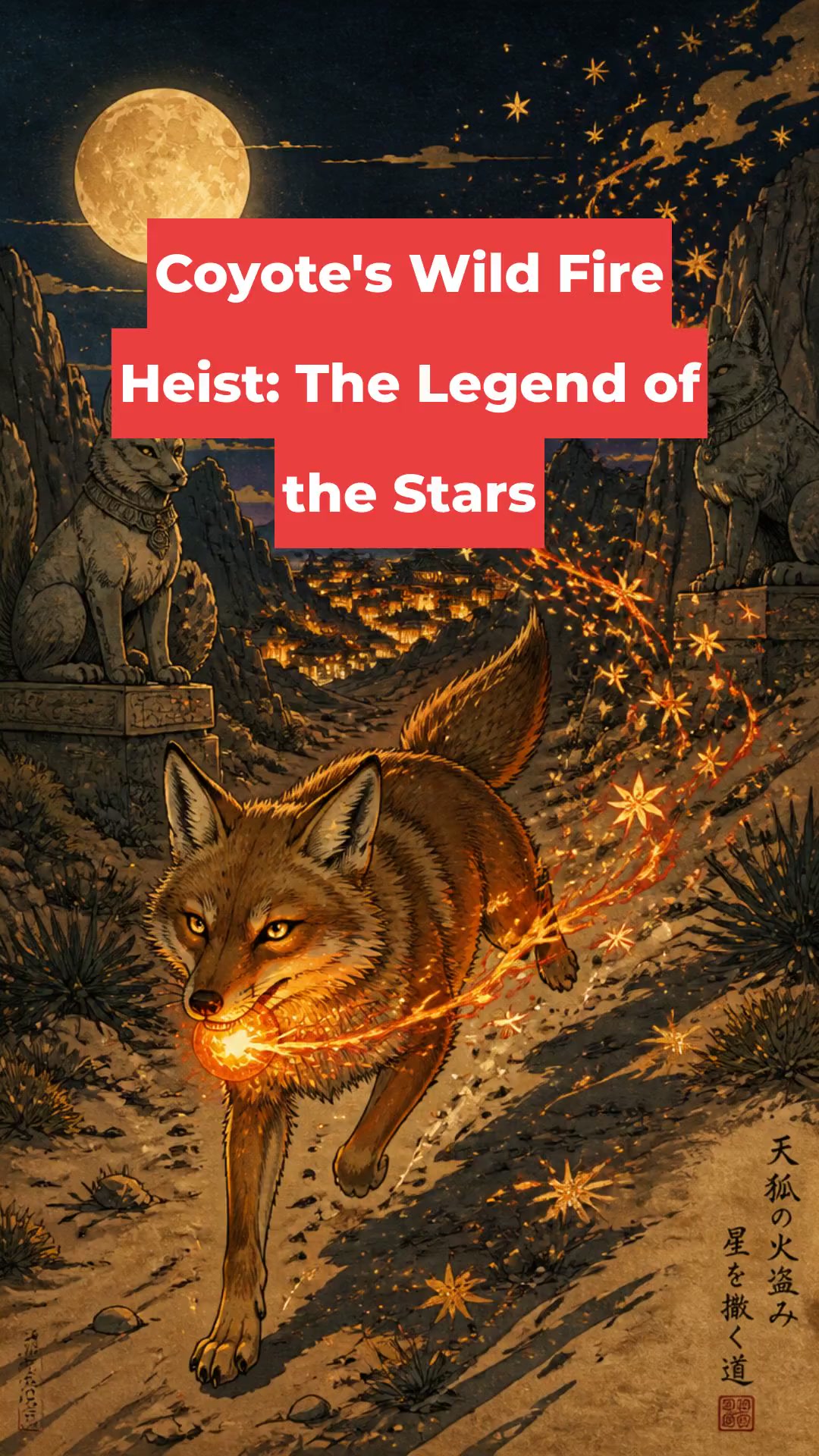Coyote's Wild Fire Heist: The Legend of the Stars