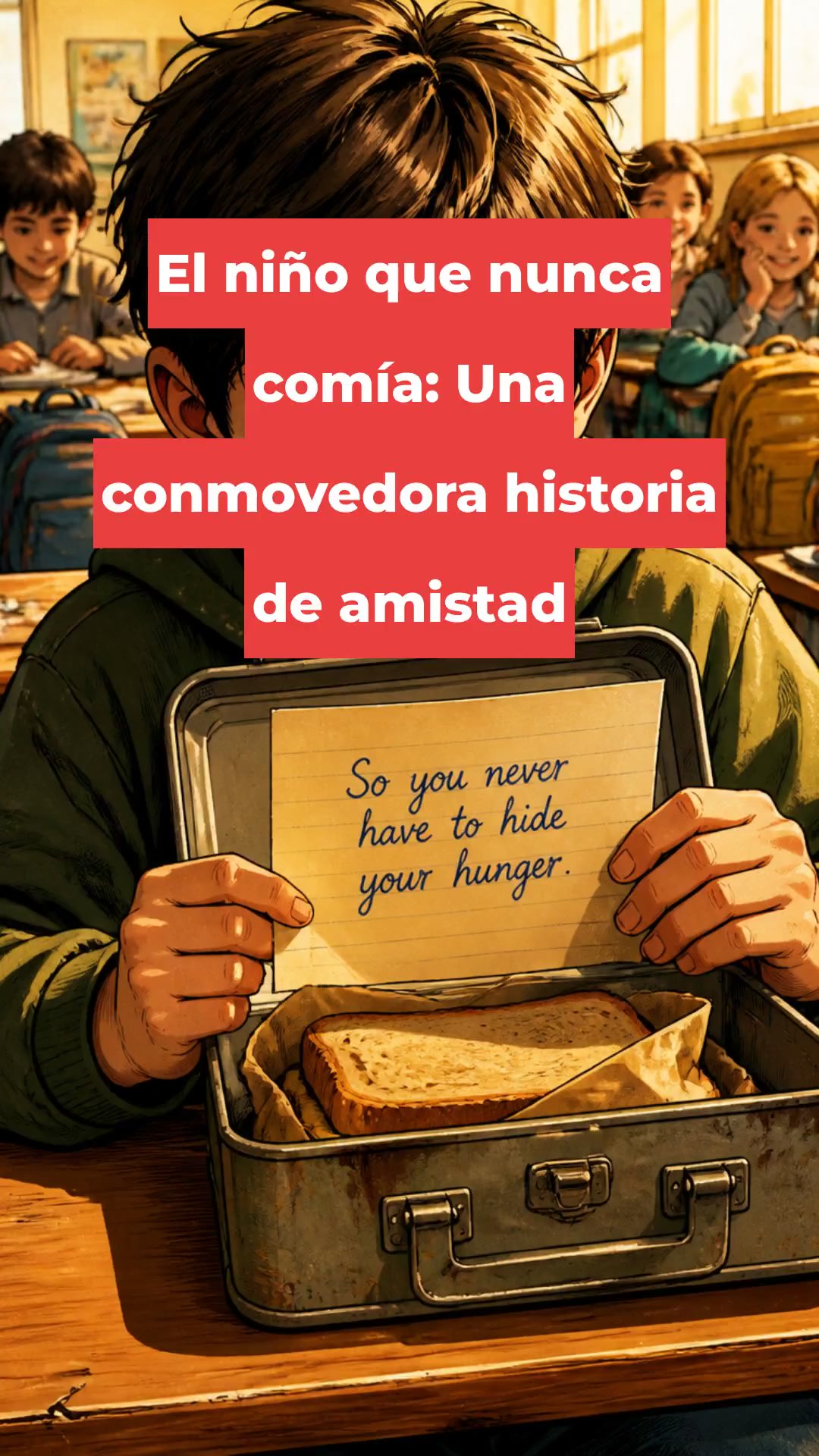 El niño que nunca comía: Una conmovedora historia de amistad