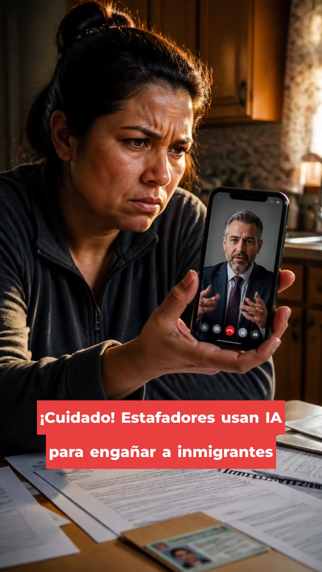 ¡Cuidado! Estafadores usan IA para engañar a inmigrantes