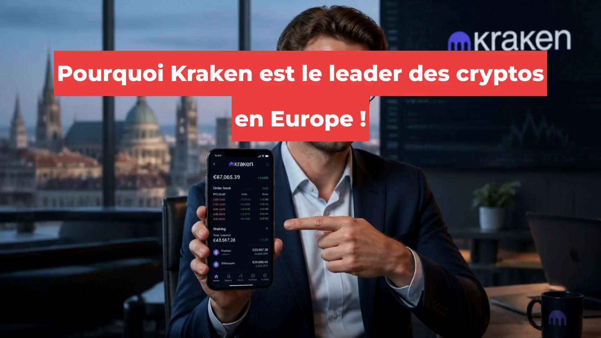 Pourquoi Kraken est le leader des cryptos en Europe !