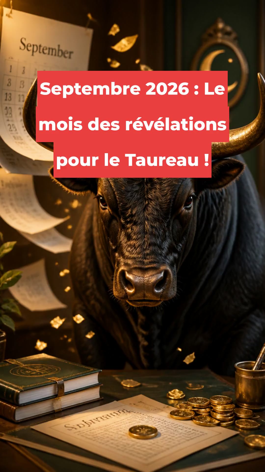 Septembre 2026 : Le mois des révélations pour le Taureau !