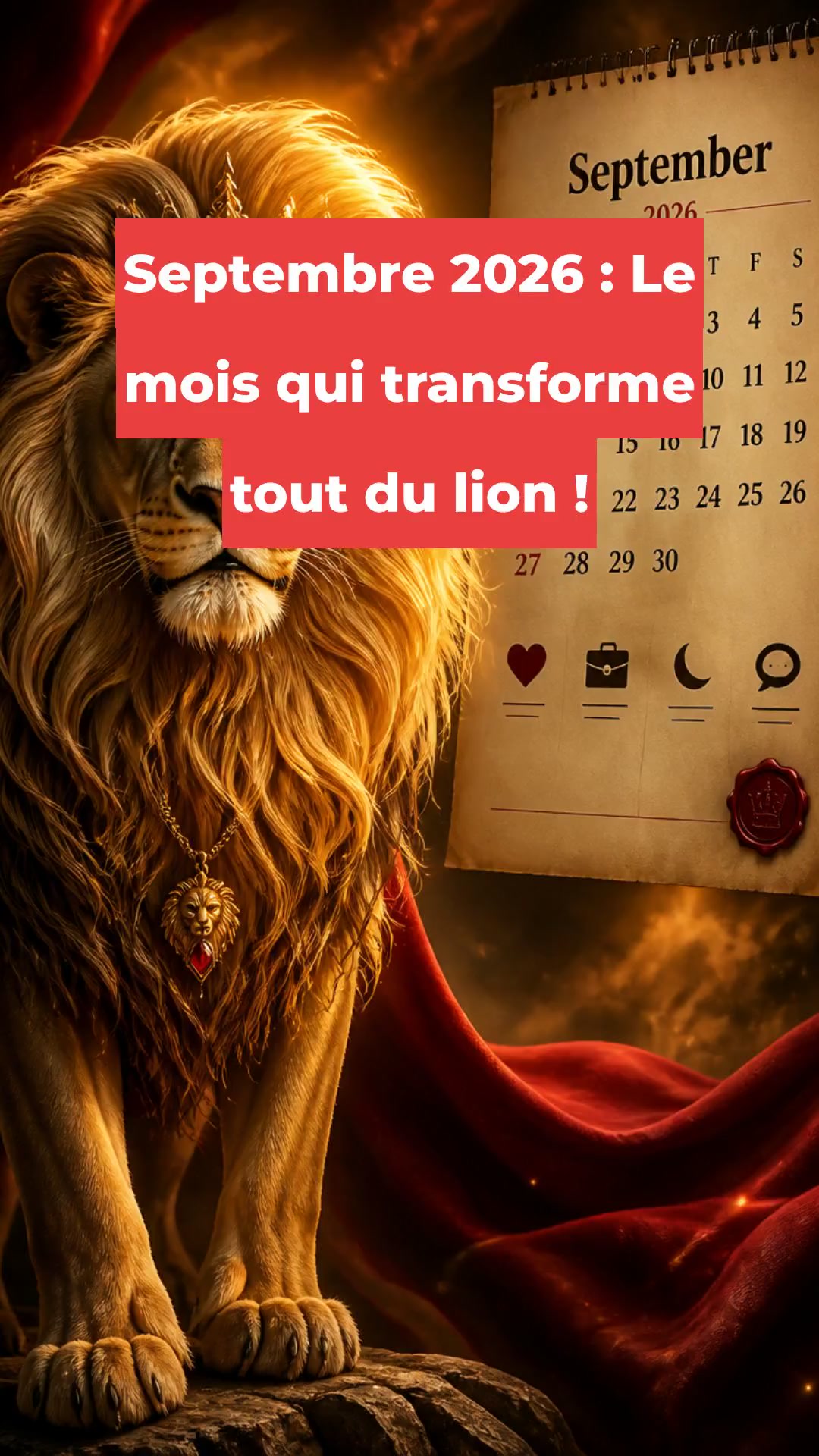 Septembre 2026 : Le mois qui transforme tout !