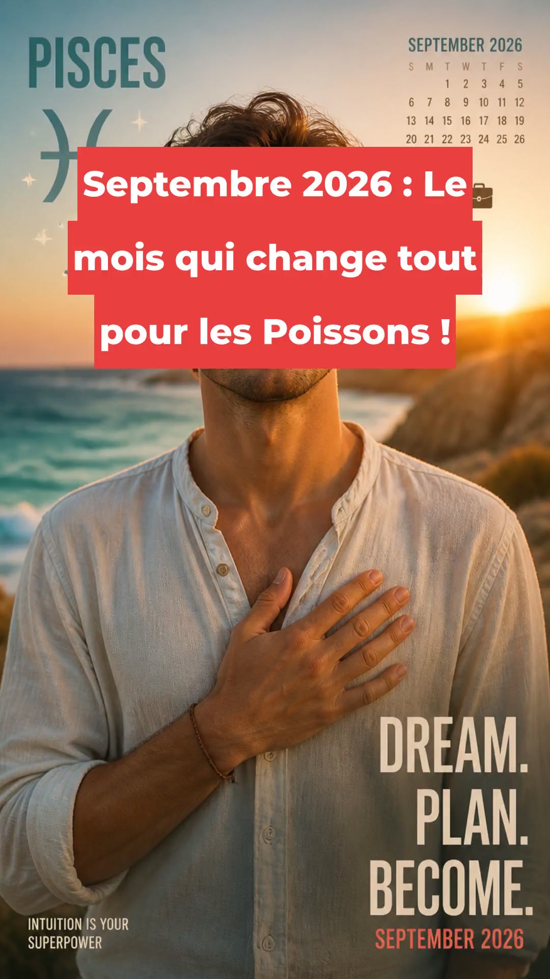 Septembre 2026 : Le mois qui change tout pour les Poissons !