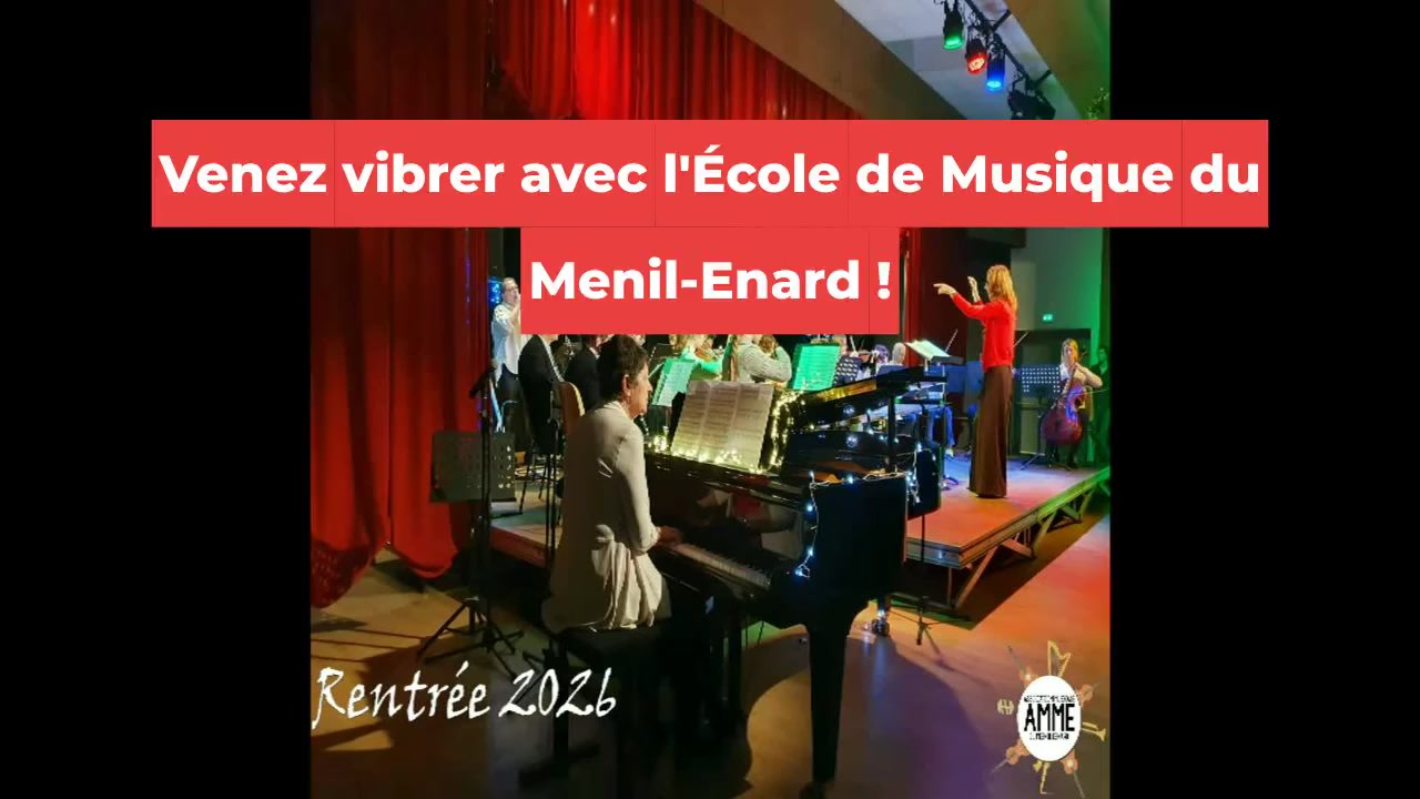Et si c'était vous ? – Inscriptions 2026-2027École de Musique du Mesnil-Esnard !