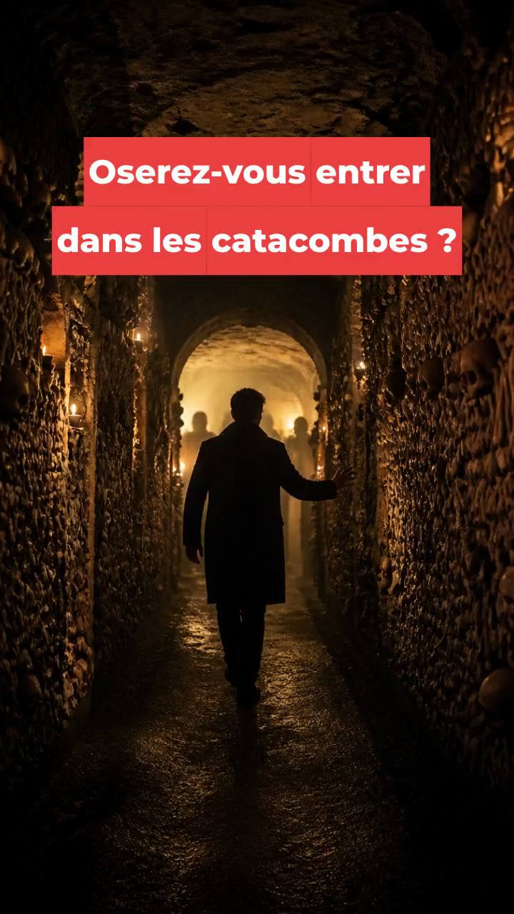 Oserez-vous entrer dans les catacombes ?