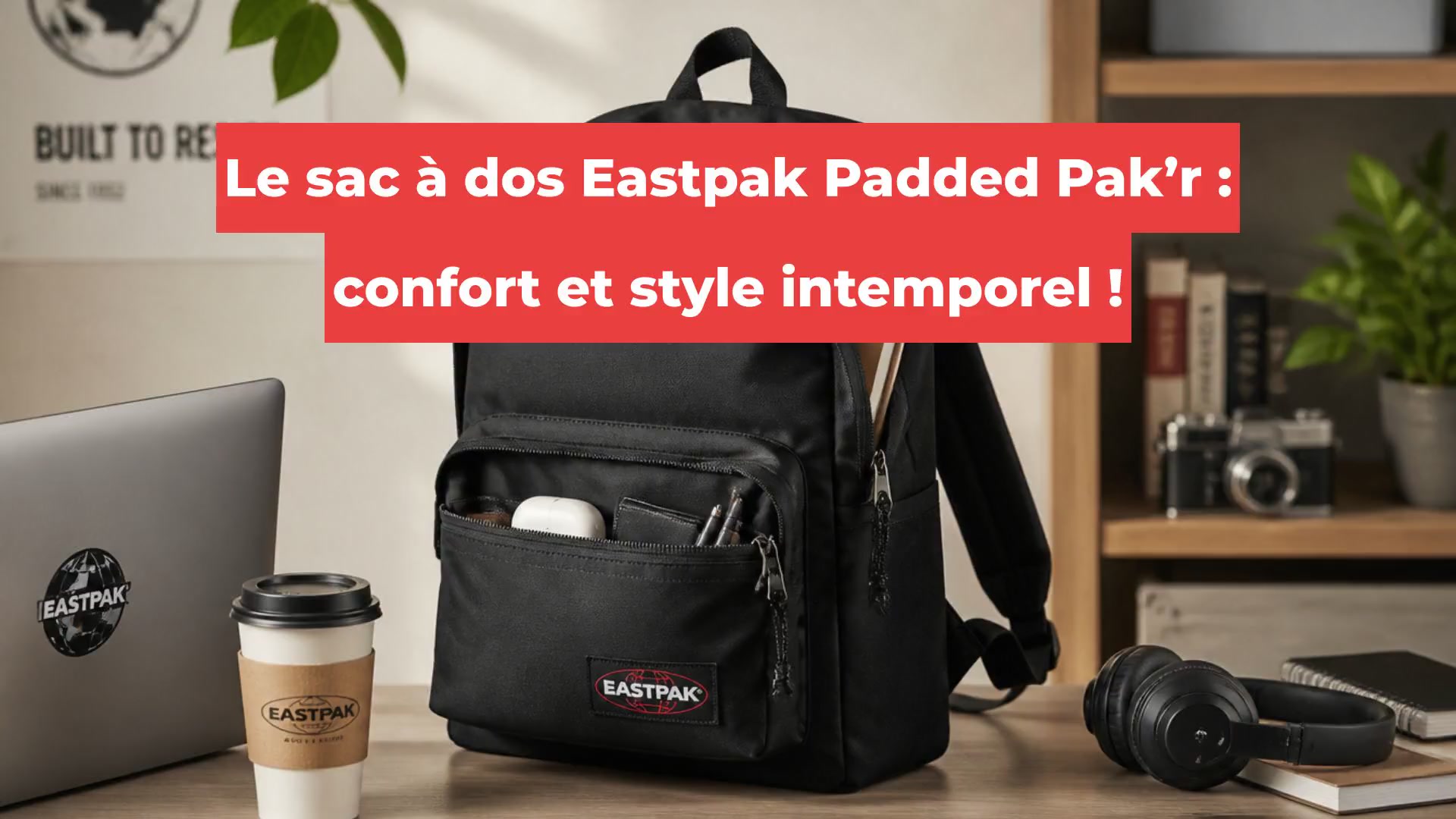 Le sac à dos Eastpak Padded Pak’r : confort et style intemporel !