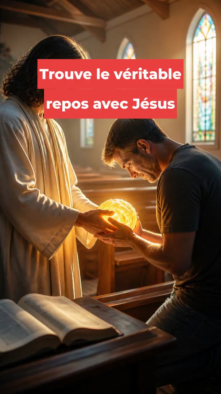 Trouve le véritable repos avec Jésus