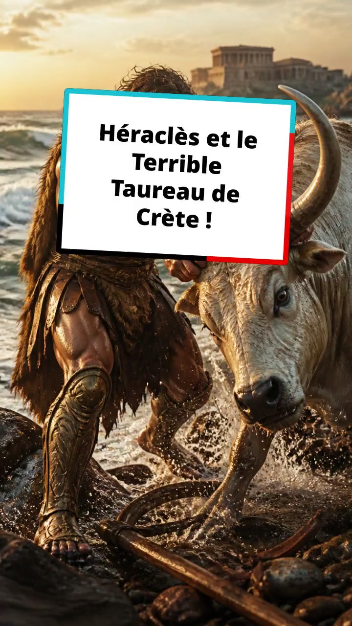 Héraclès et le Terrible Taureau de Crète !