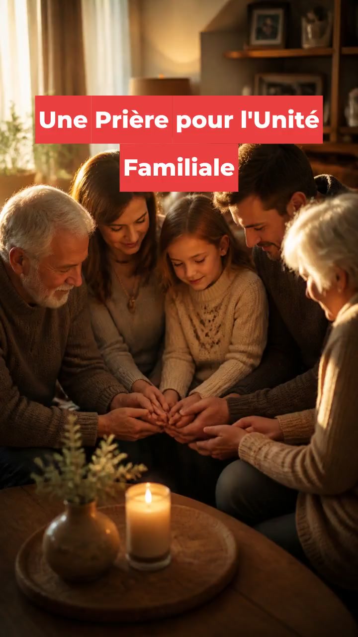 Une Prière pour l'Unité Familiale