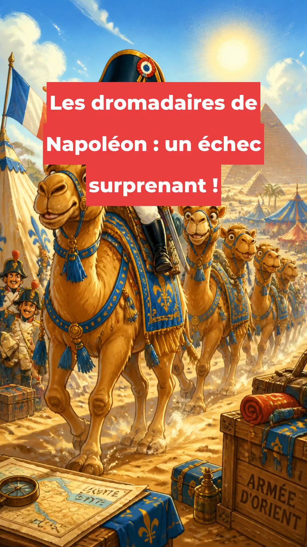 Les dromadaires de Napoléon : un échec surprenant !