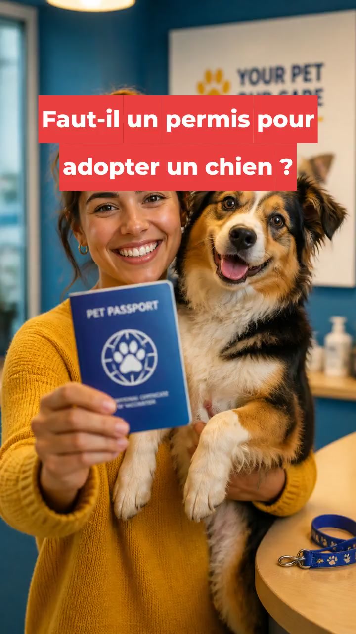Faut-il un permis pour adopter un chien ?