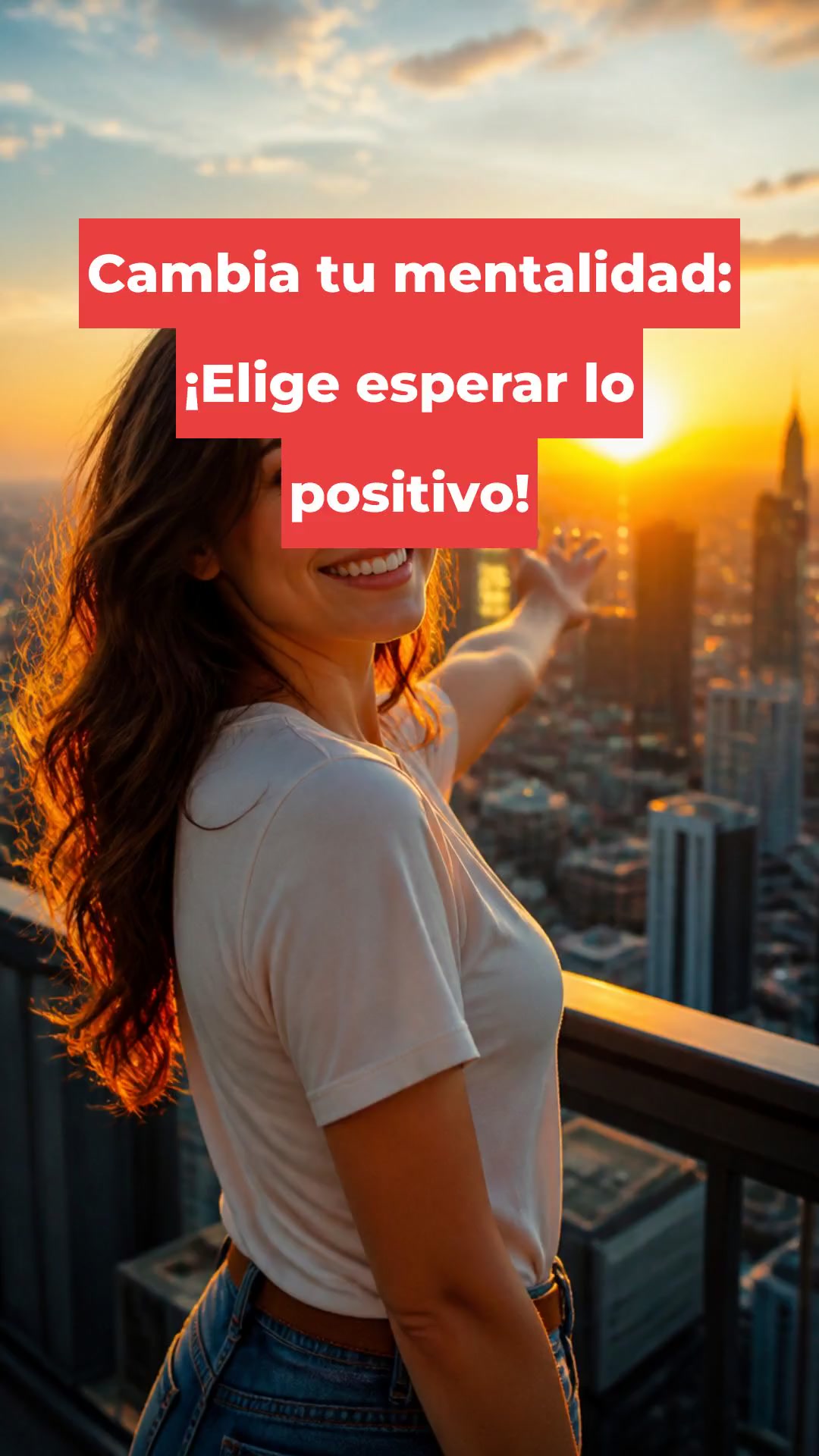 Cambia tu mentalidad: ¡Elige esperar lo positivo!