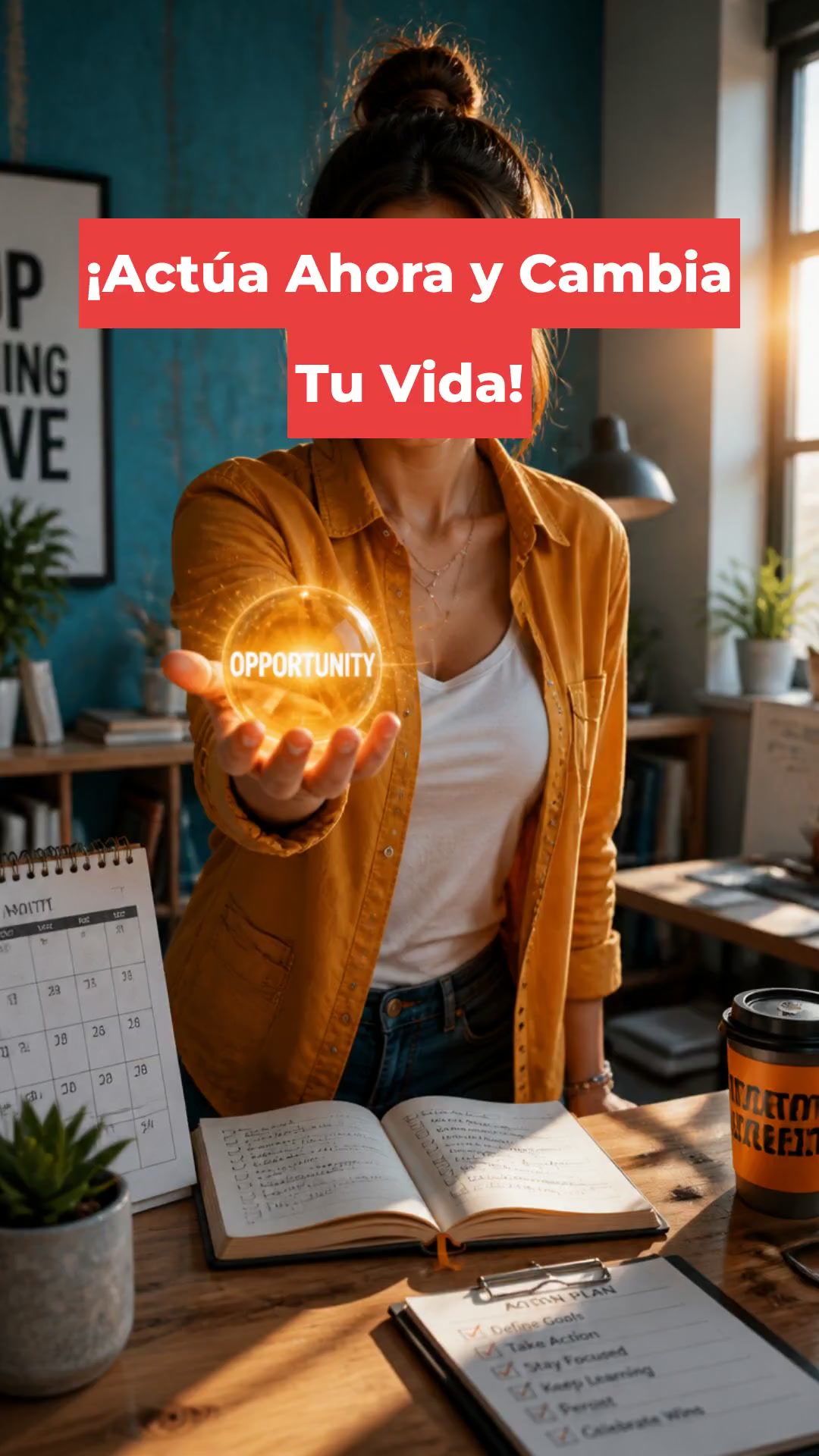 ¡Actúa Ahora y Cambia Tu Vida!