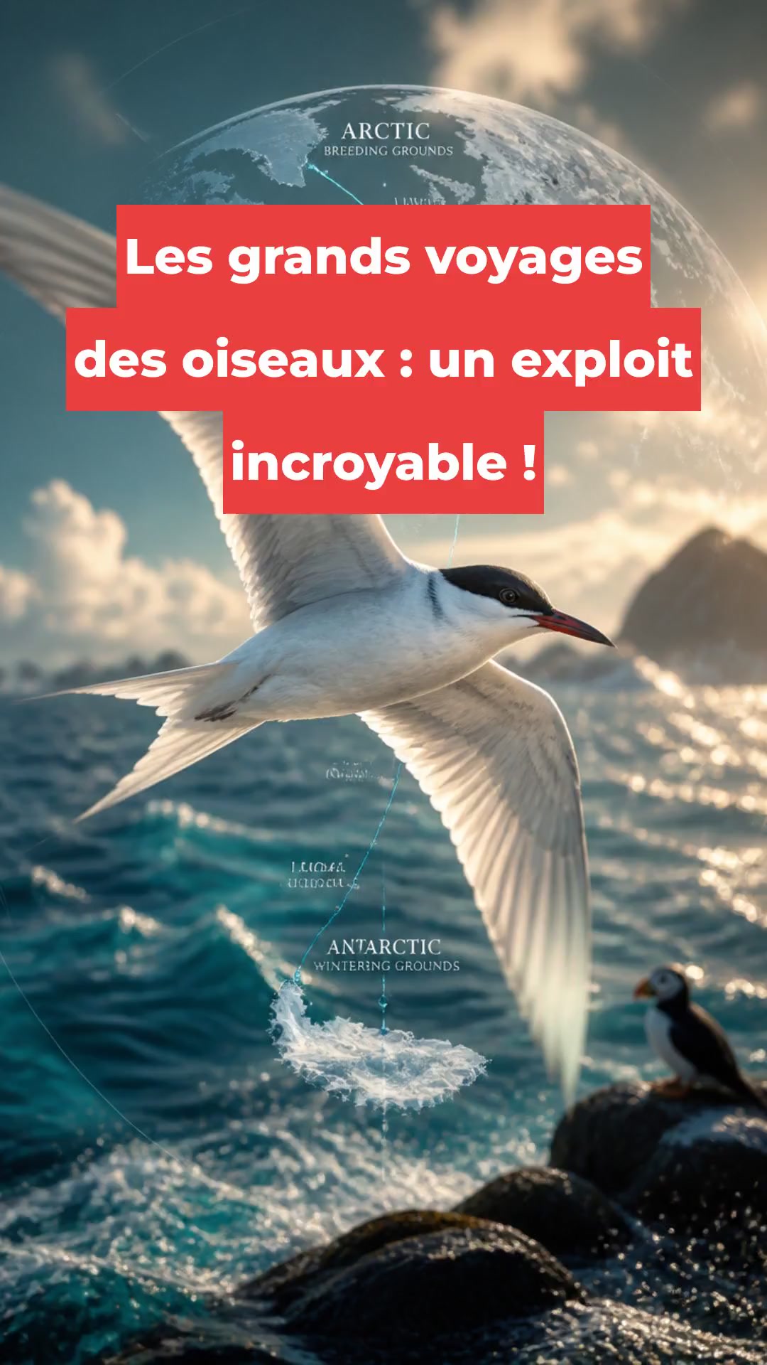 Les grands voyages des oiseaux : un exploit incroyable !