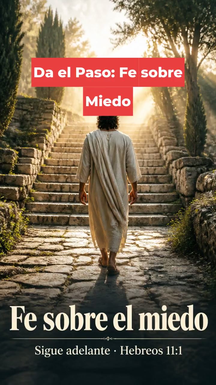 Da el Paso: Fe sobre Miedo
