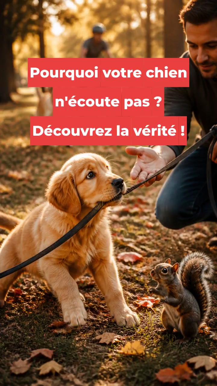 Pourquoi votre chien n'écoute pas ? Découvrez la vérité !