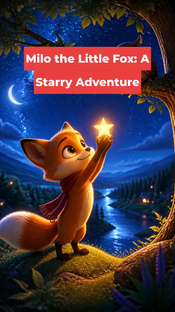 Milo the Little Fox: A Starry Adventure