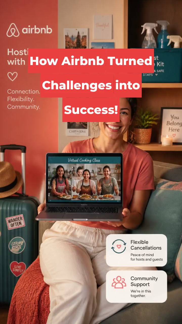 How Airbnb Turned Challenges into Success!
