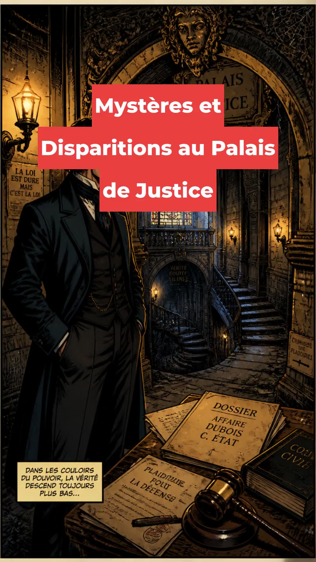 Mystères et Disparitions au Palais de Justice