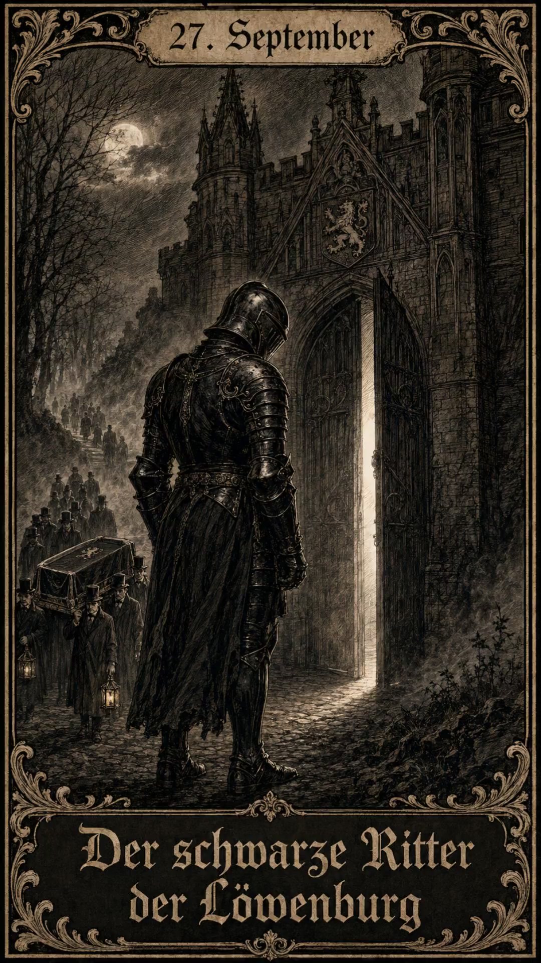 Der schwarze Ritter der Löwenburg
