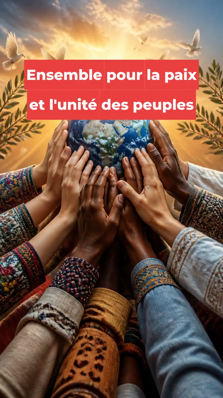 Ensemble pour la paix et l'unité des peuples