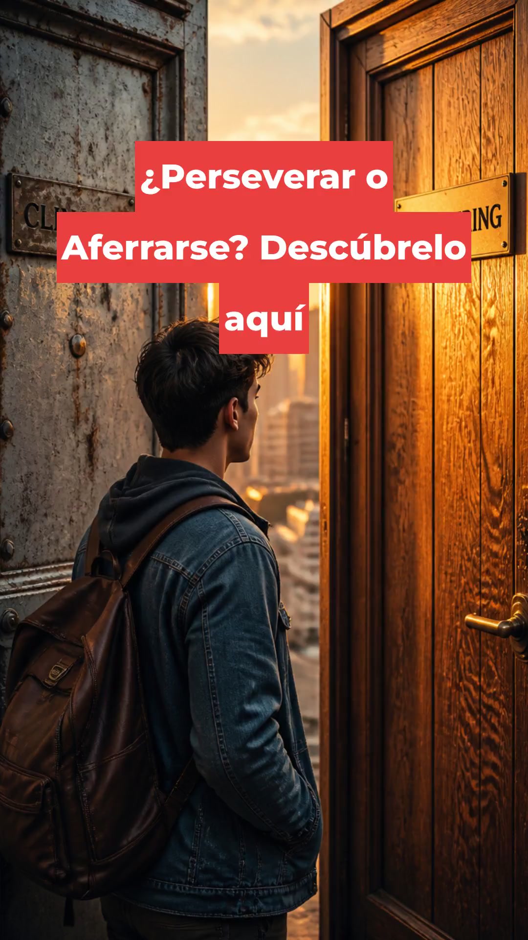 ¿Perseverar o Aferrarse? Descúbrelo aquí