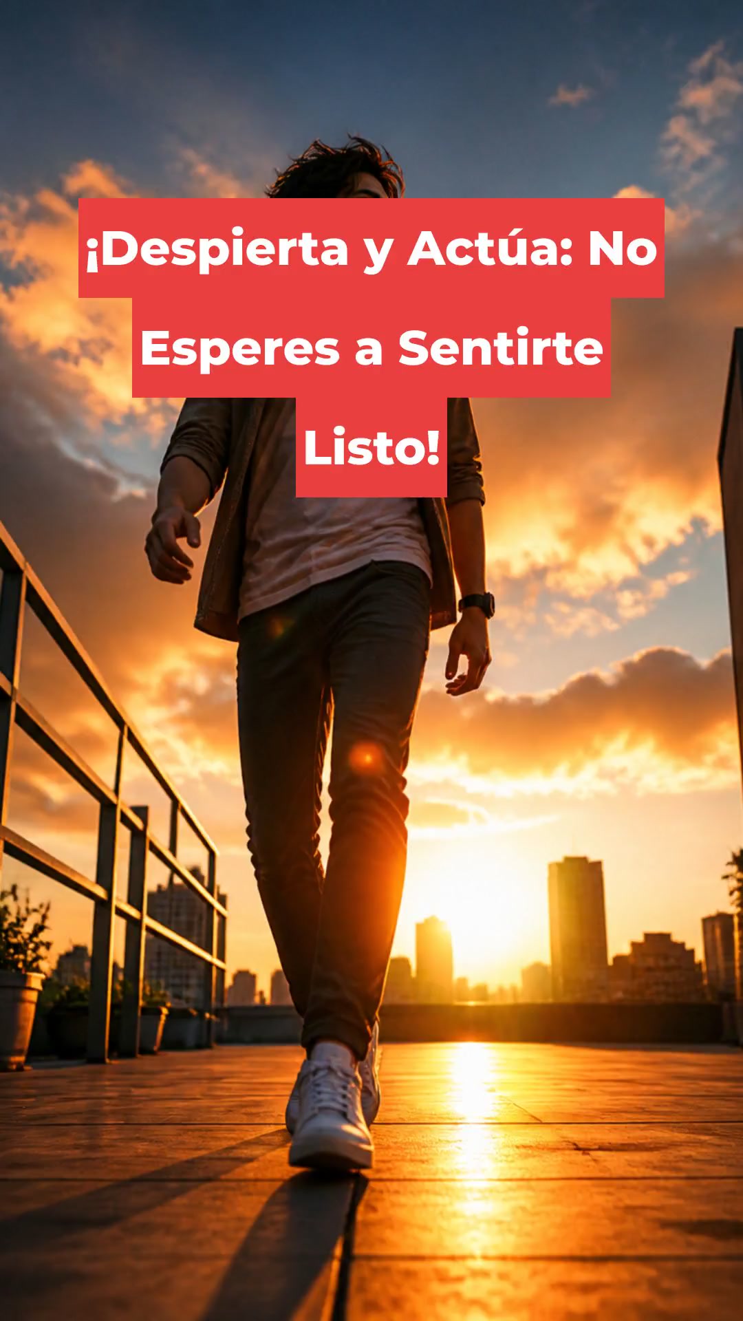 ¡Despierta y Actúa: No Esperes a Sentirte Listo!