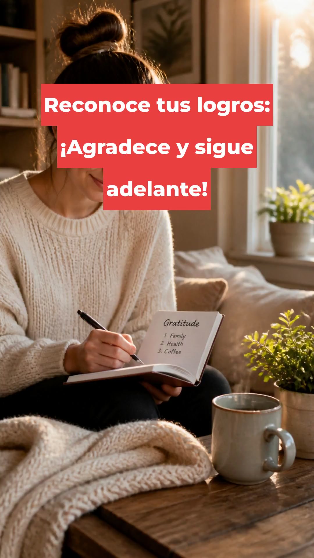Reconoce tus logros: ¡Agradece y sigue adelante!