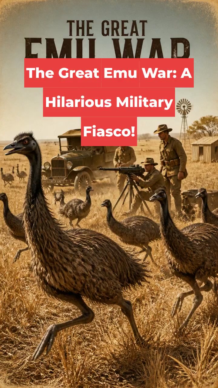 The Great Emu War: A Hilarious Military Fiasco!