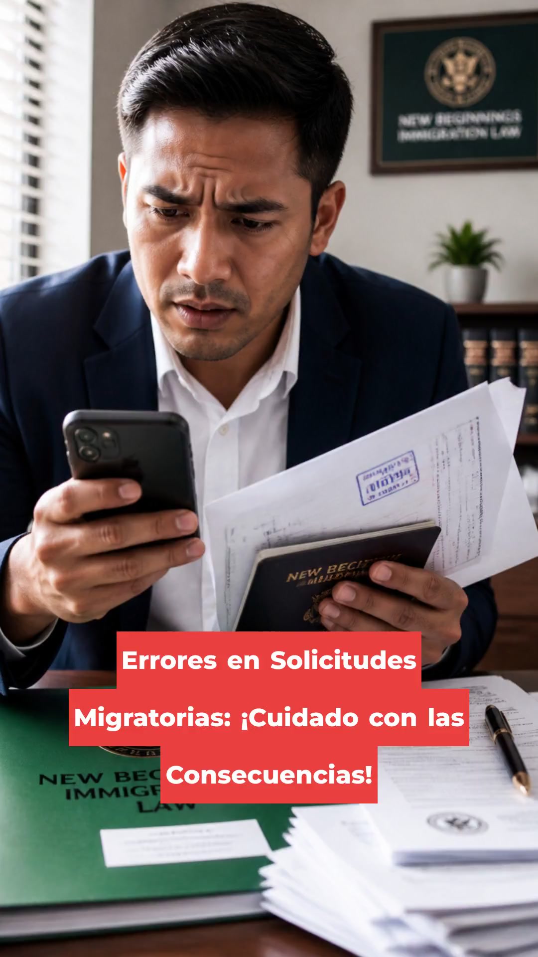 Errores en Solicitudes Migratorias: ¡Cuidado con las Consecuencias!