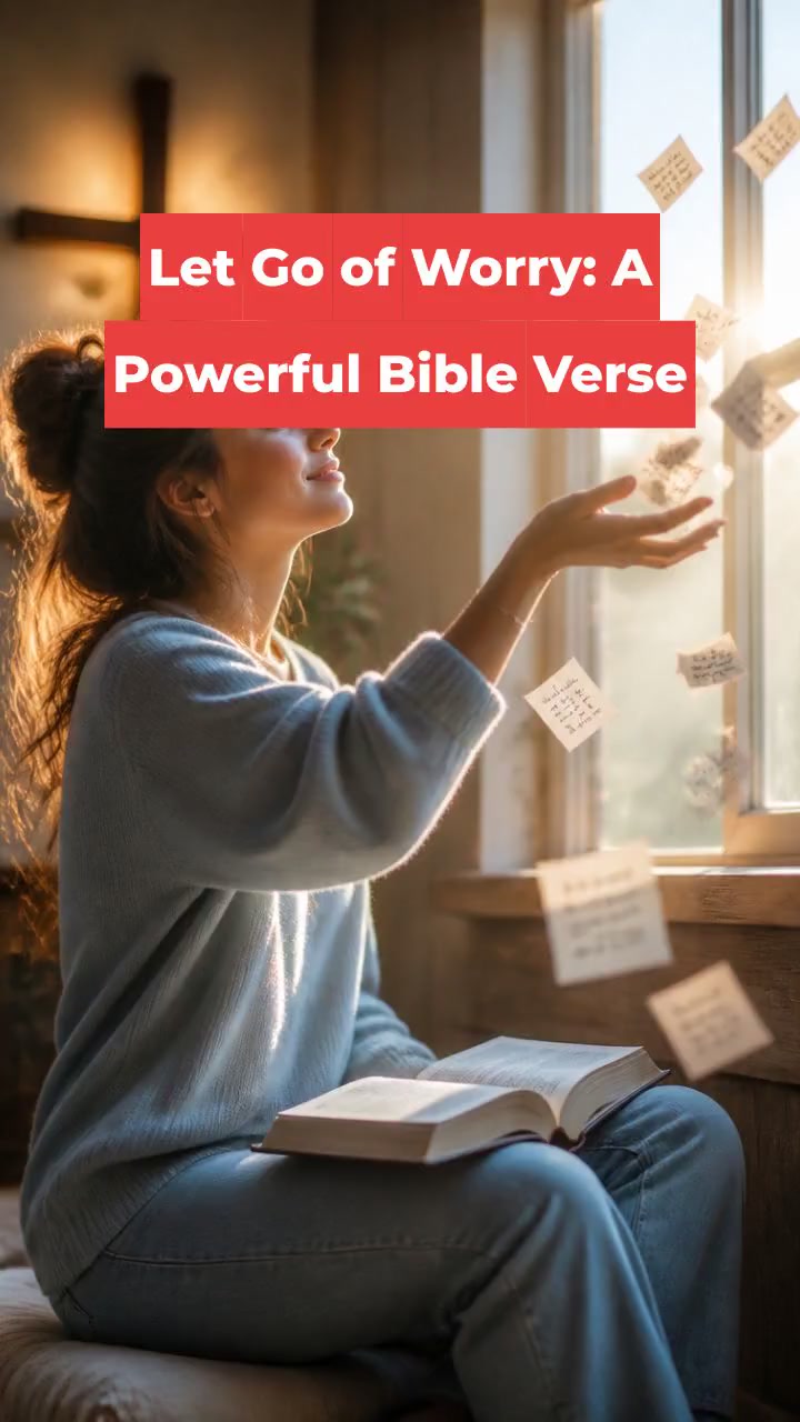 Let Go of Worry: A Powerful Bible Verse