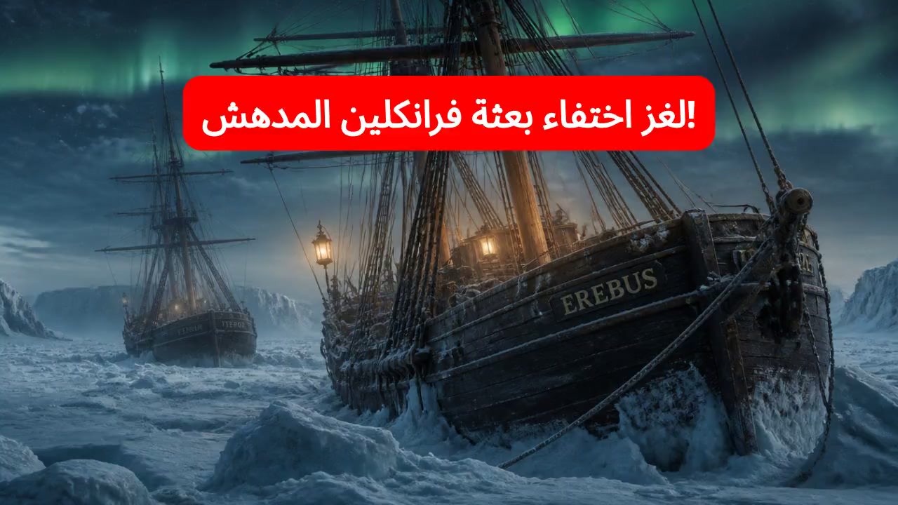 لغز اختفاء بعثة فرانكلين المدهش!