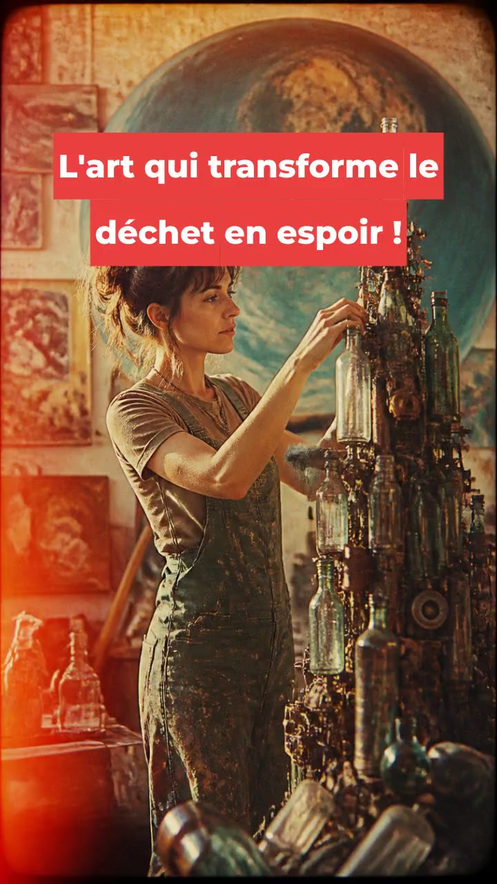 L'art qui transforme le déchet en espoir !