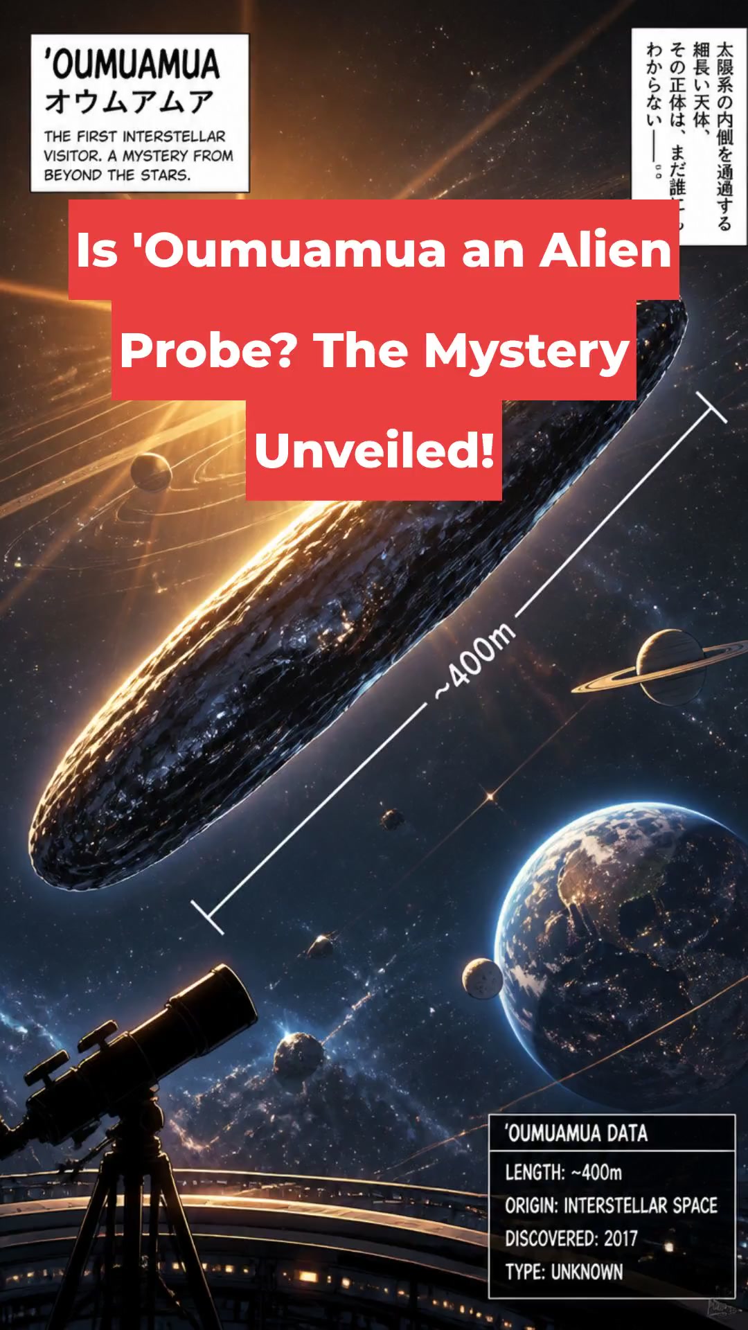 Is 'Oumuamua an Alien Probe? The Mystery Unveiled!