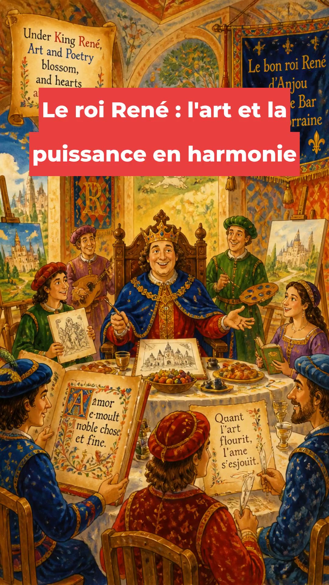 Le roi René : l'art et la puissance en harmonie
