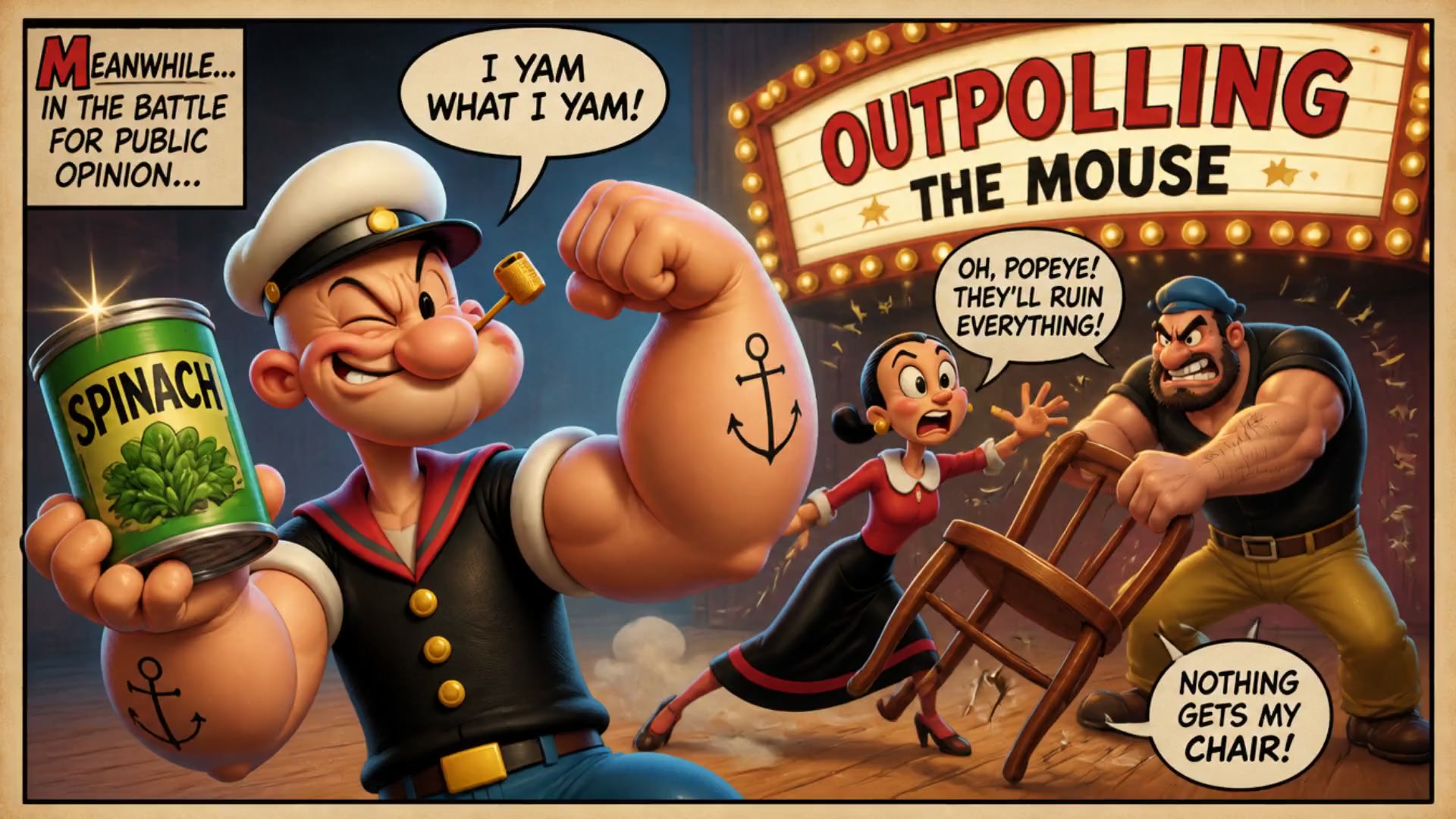 The Unlikely Rise of Popeye: Animated Chaos!